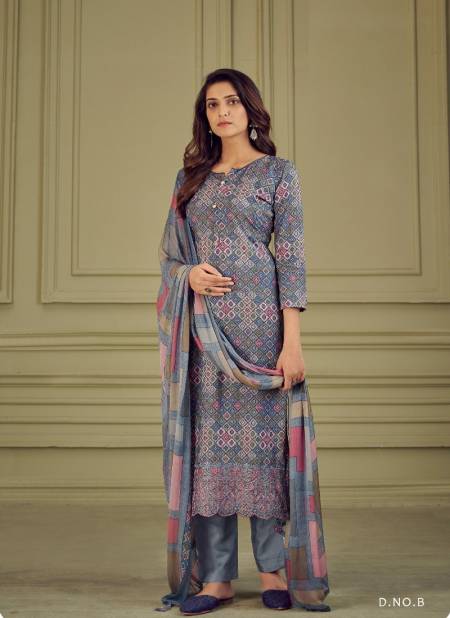 Znr Ashmita New Exclusive Wear Designer Printed Salwar Suits Collection Catalog